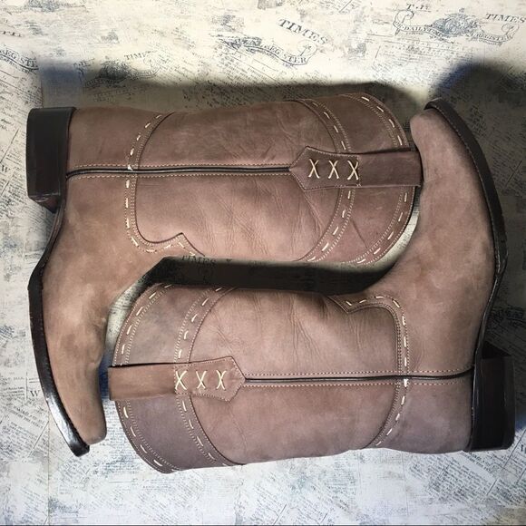 Denver boots cow leather